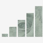 Gráfico de barras representando el crecimiento del patrimonio necesario para vivir de las rentas